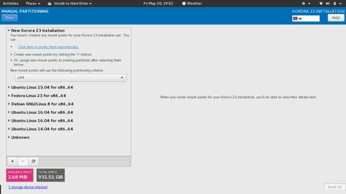 Partitions, begin