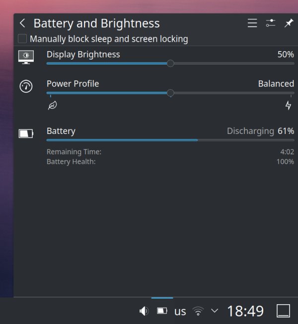 New kernel, battery time