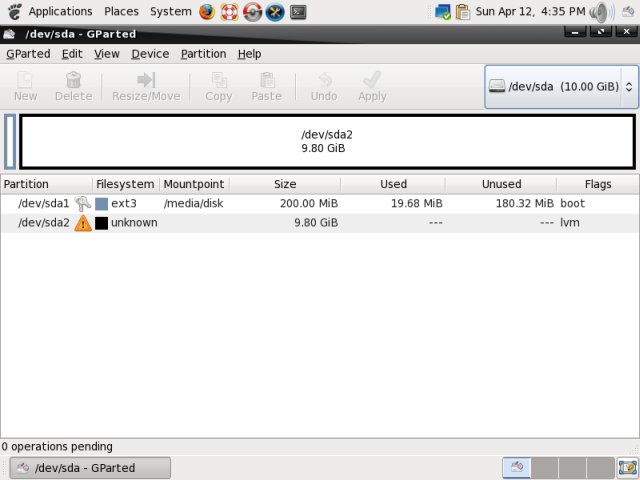LVM example
