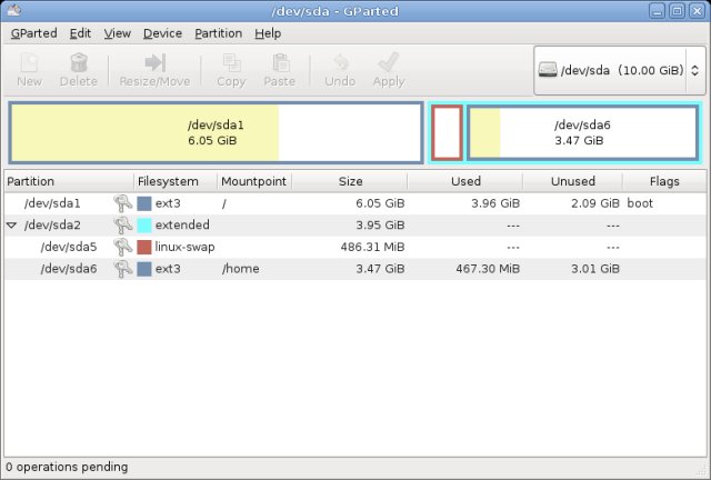 Sample layout