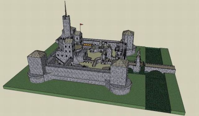 Preview of Teutonic style castle