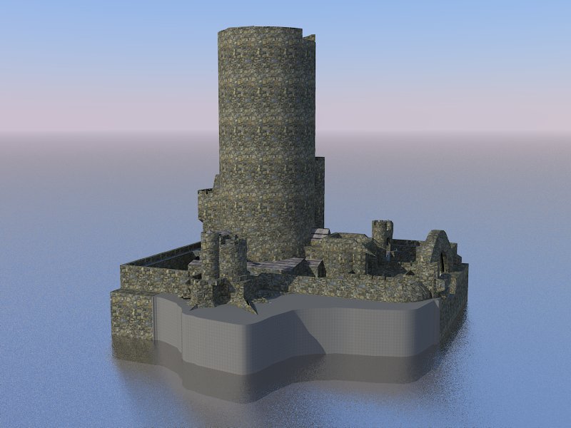 Saracen castle