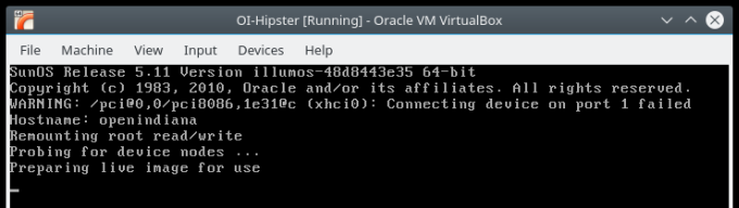 No boot in VirtualBox