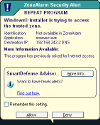 Windows messages