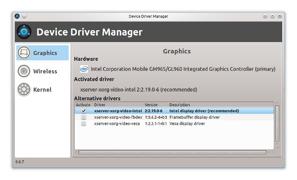 Device Driver Manager