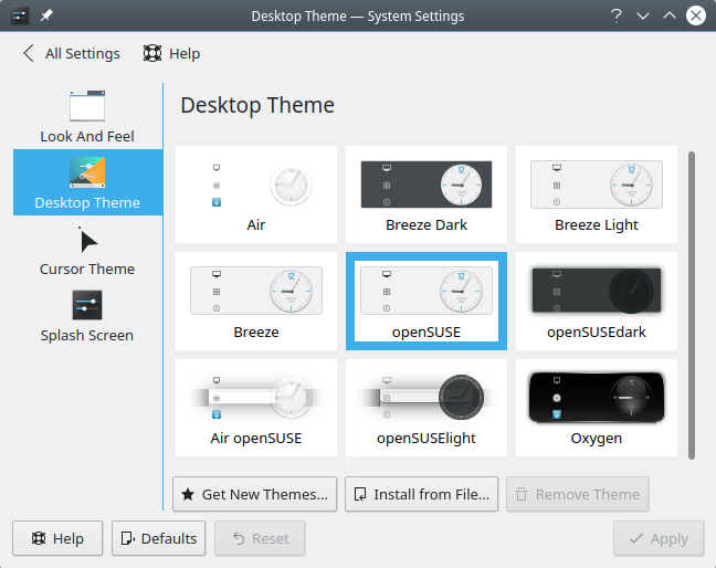 Mixing themes