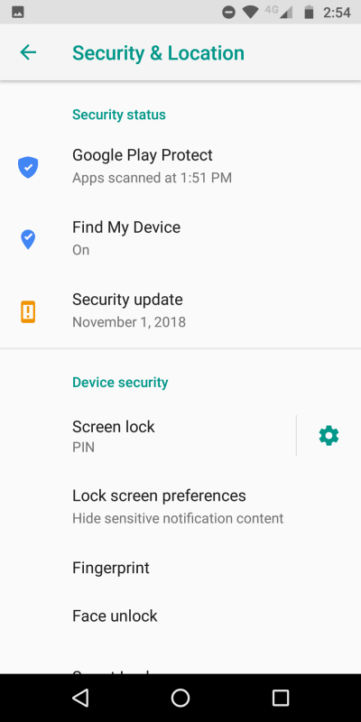 Security & location