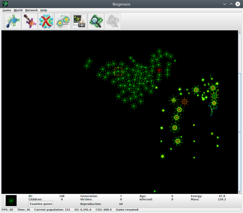 Main interface