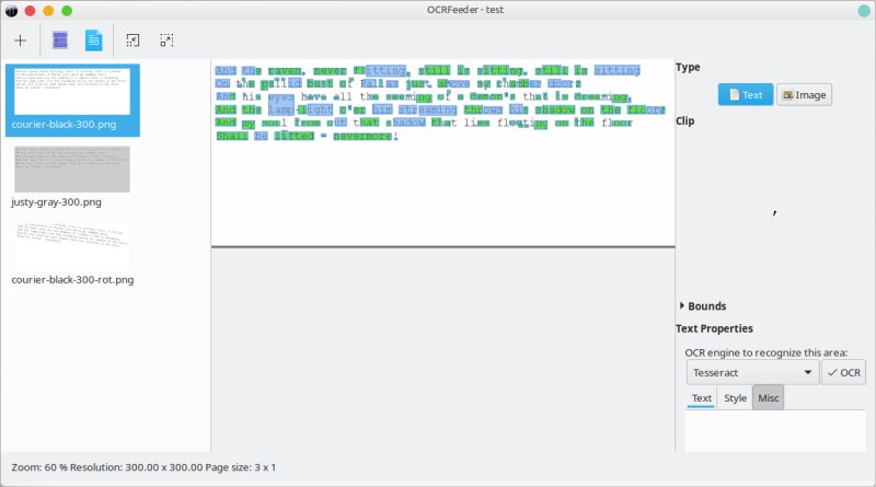 Auto-detected text
