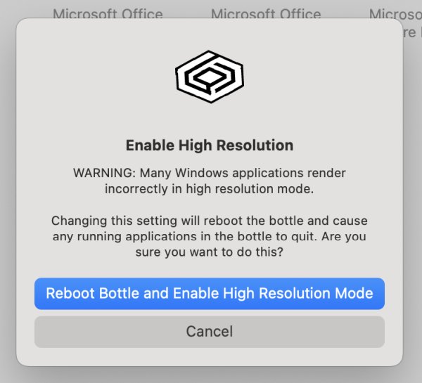 HD mode