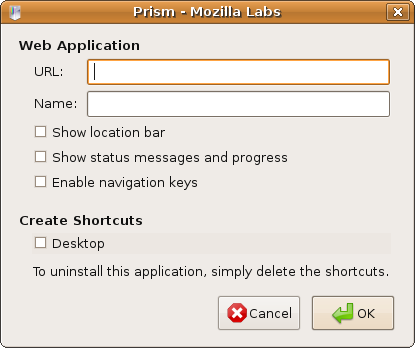 Create web app