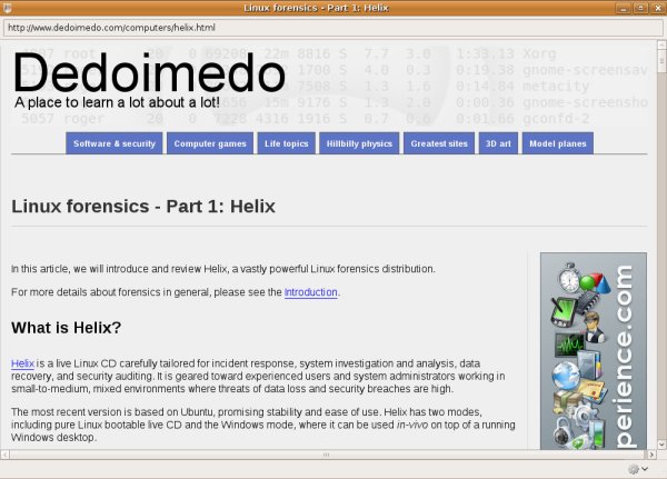 Web app