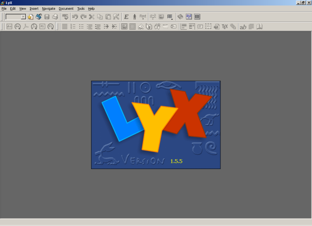 Lyx in Windows