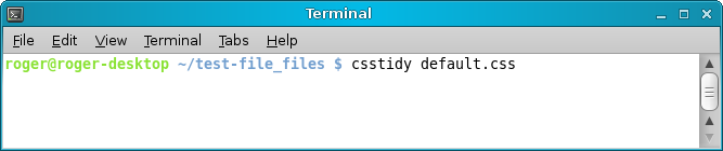 CSSTidy