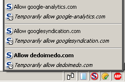 Scripts blocked