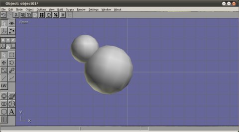 Two spheres