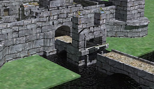 Gate, imposing