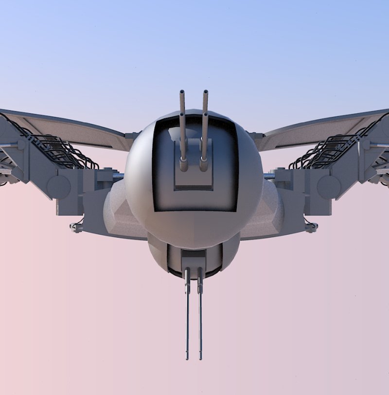 Tail turrets