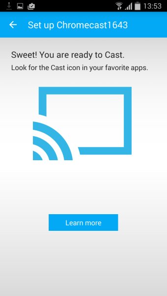 Chromecast ready