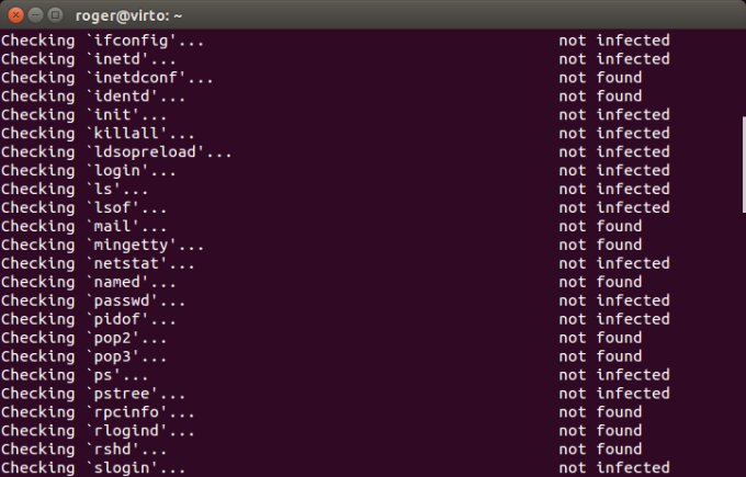 Second run, nothing found