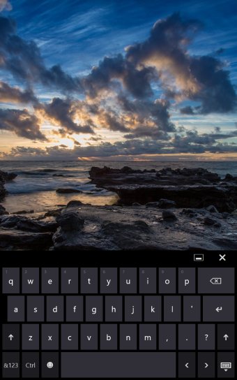 Windows 8 keyboard works