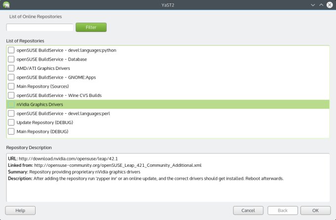 Repos added