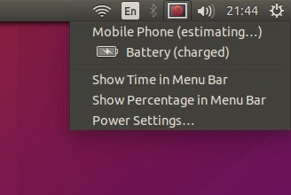 Battery icon broken