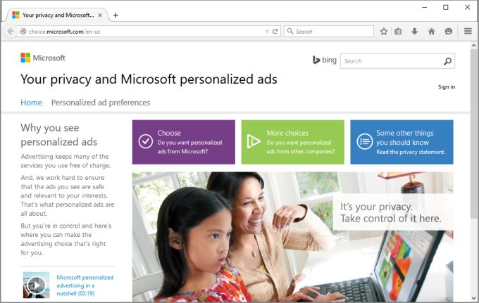Personalized ads