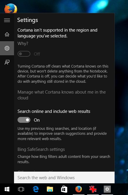 Web results