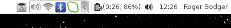 Expanded notification area