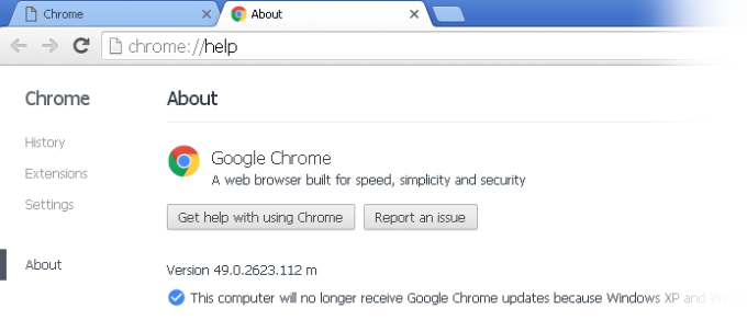 Chrome support