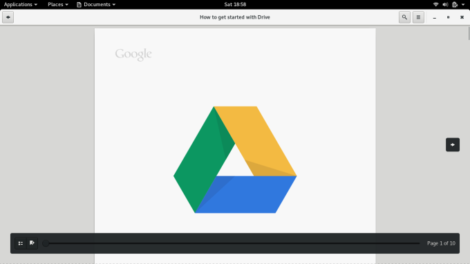 Docs from Google Drive
