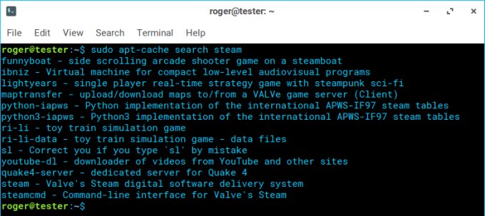Steam there, command line