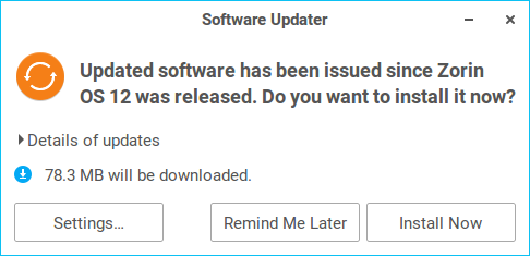 System software updater