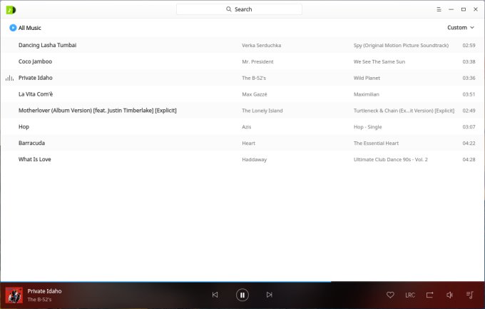 MP3 playback