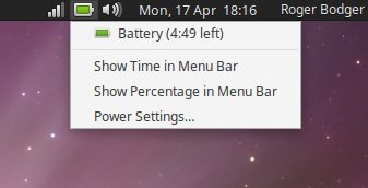 Battery, first reading