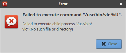 VLC gone, needs reinstall