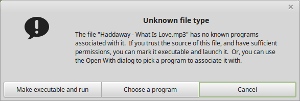 MP3, unrecognized type