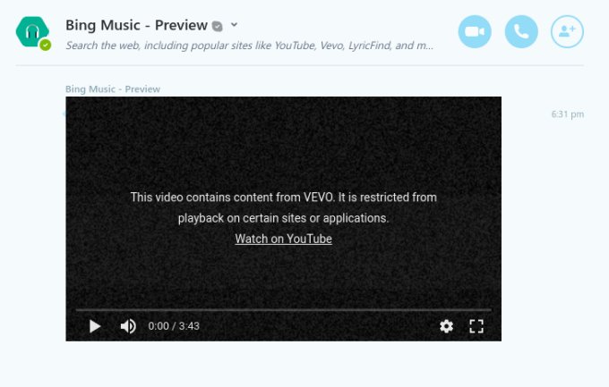 Music, restricted