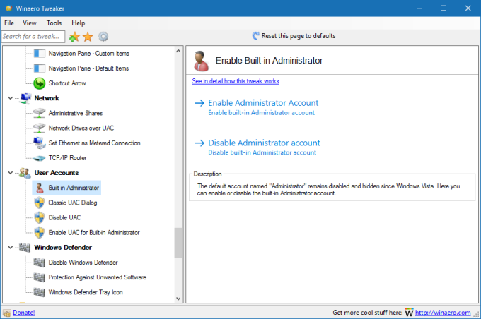 Admin account is enabled, confusing