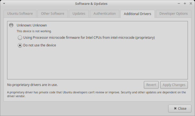 Drivers, microcode firmware