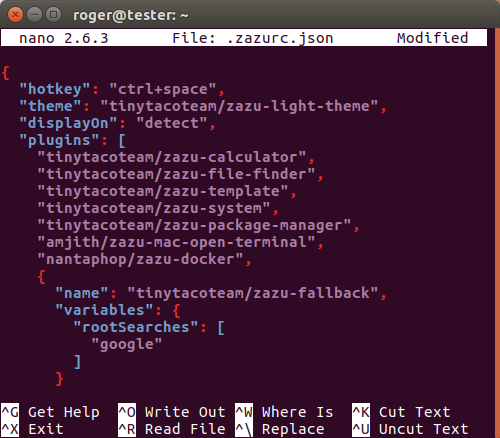 Added plugins