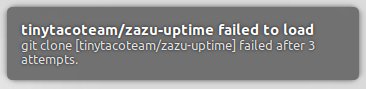 Plugin failed to load