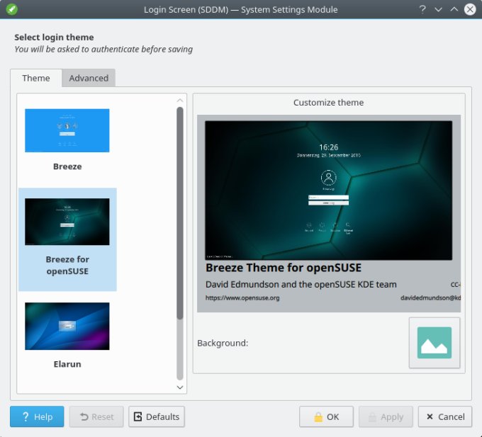Customize login