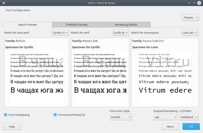 Fonts, resolved