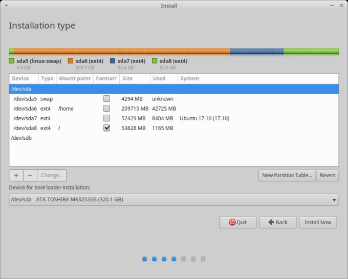 Partitions