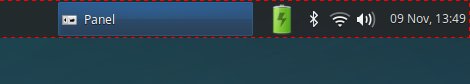 Top panel icon resize