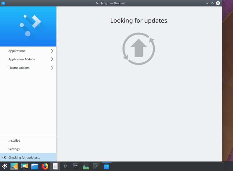 Forever searching for updates