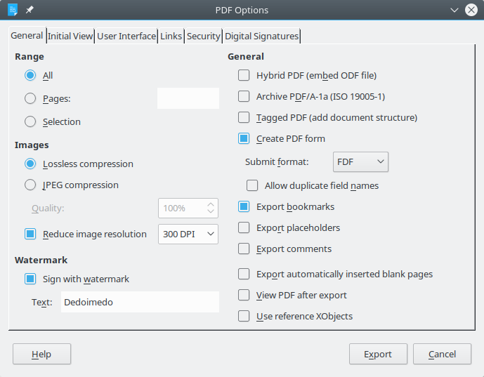 PDF security