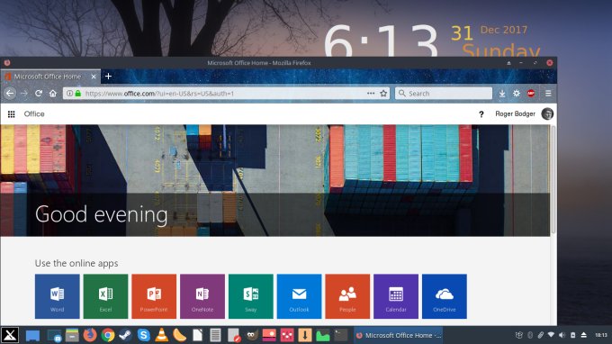 Office running in MX-17